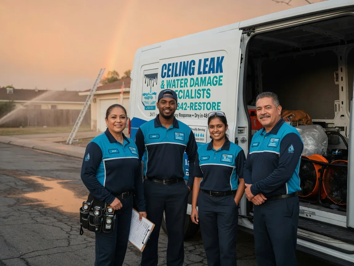 Ceiling Leak Cleanup company in Bogata, TX